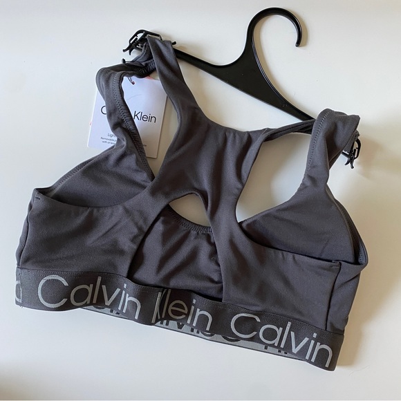 Calvin Klein wide band bralette & 3-pack thong - Picture 4 of 6
